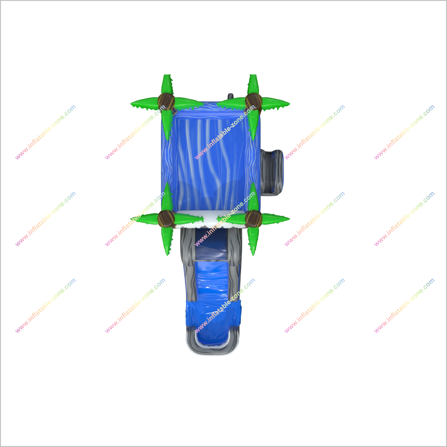 Tropical Bouncy Castle Party Inflatable Rentals Near Me Bounce House Waterslide Combo For Sale - Inflatable-Zone