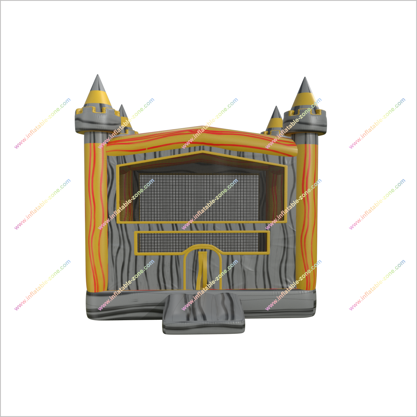Outsunny Bouncy Castle Small Inflatable Jumper Childrens Indoor Bounce House Best Party Favors - Inflatable-Zone