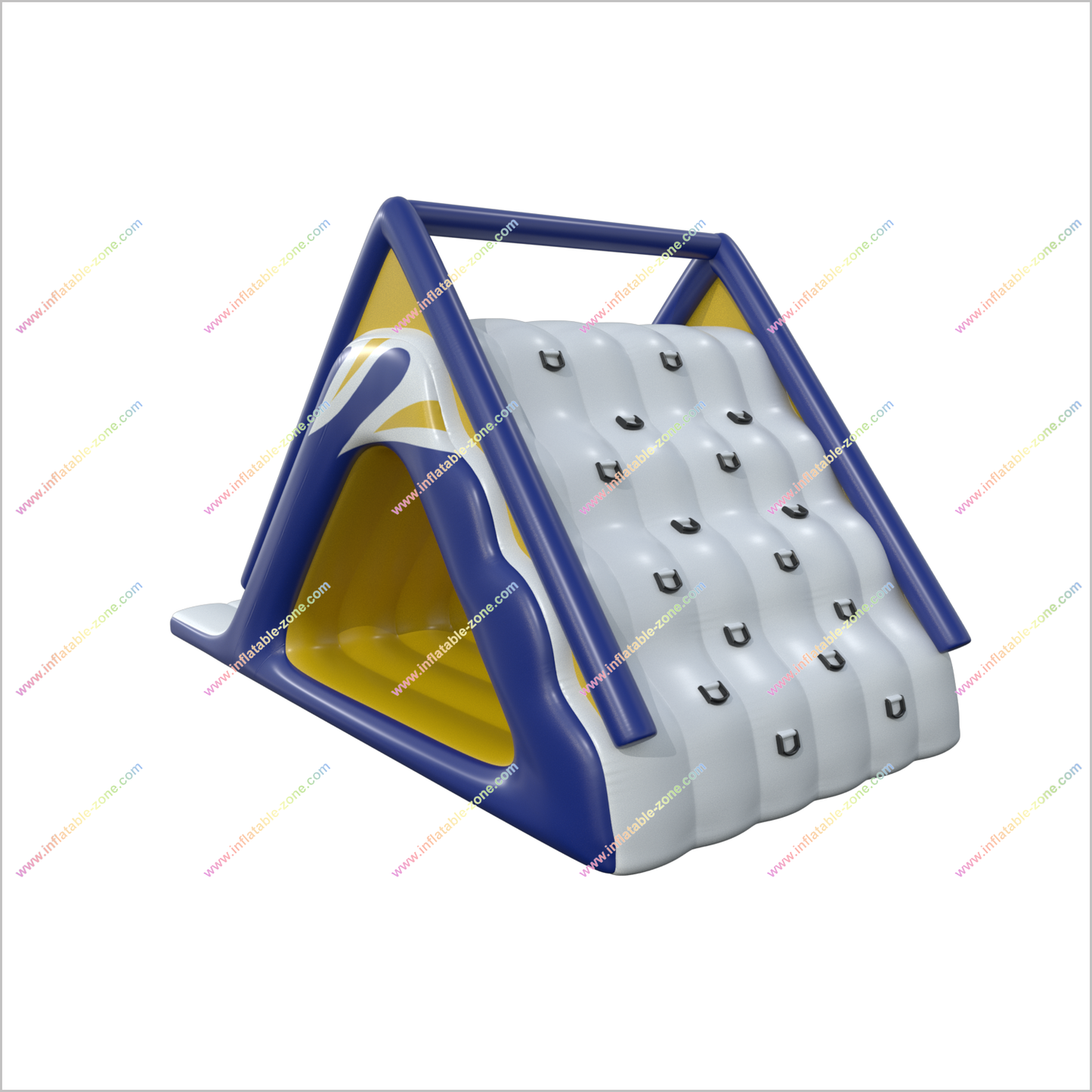 Water Floating Inflatable Slide Outdoor Water Games Inflatable Exciting Blow Up Water Slide For Lake - Inflatable-Zone