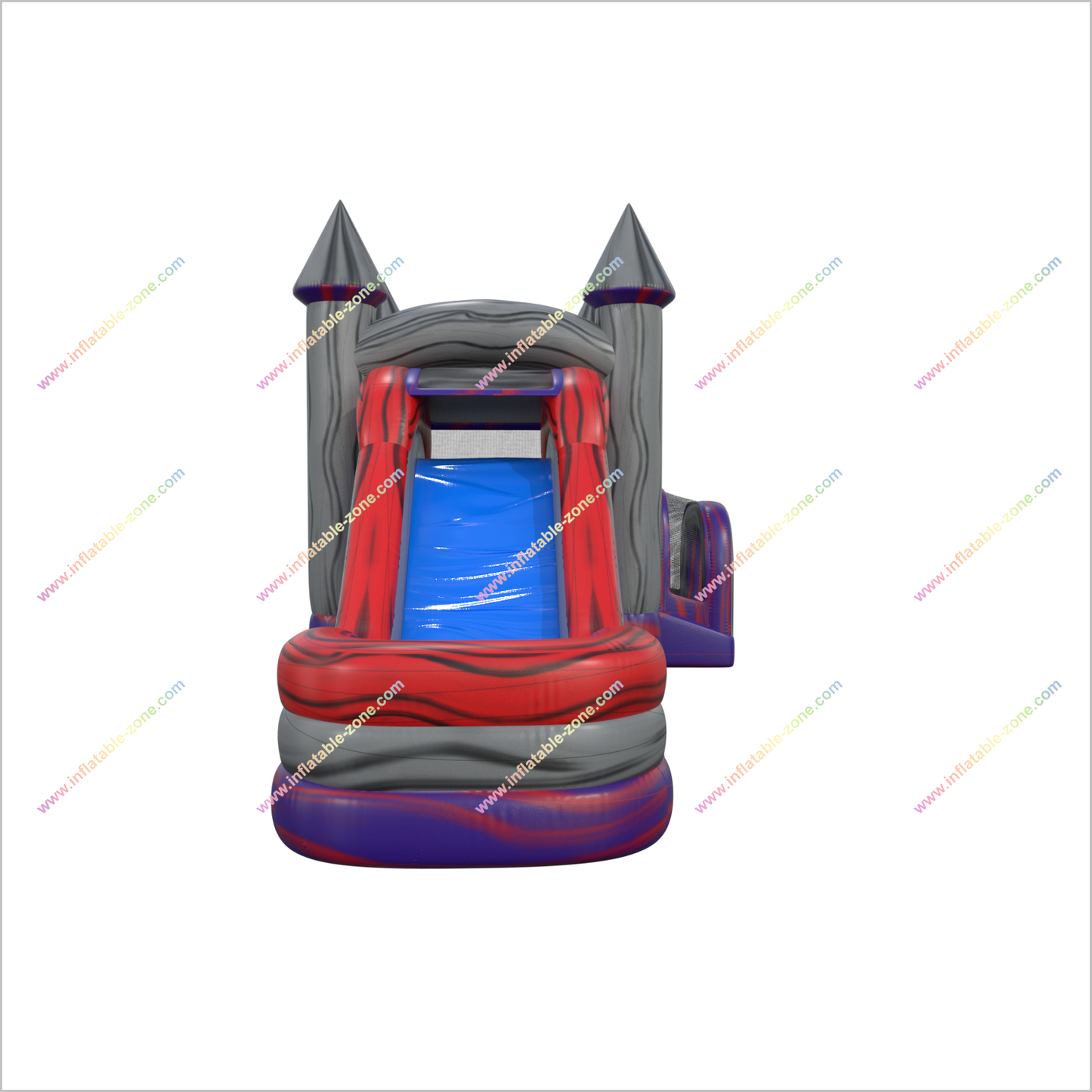 Combo Water Slide Bounce House Outside Jump Birthday Party Inflatable Bouncy Castle Hire - Inflatable-Zone