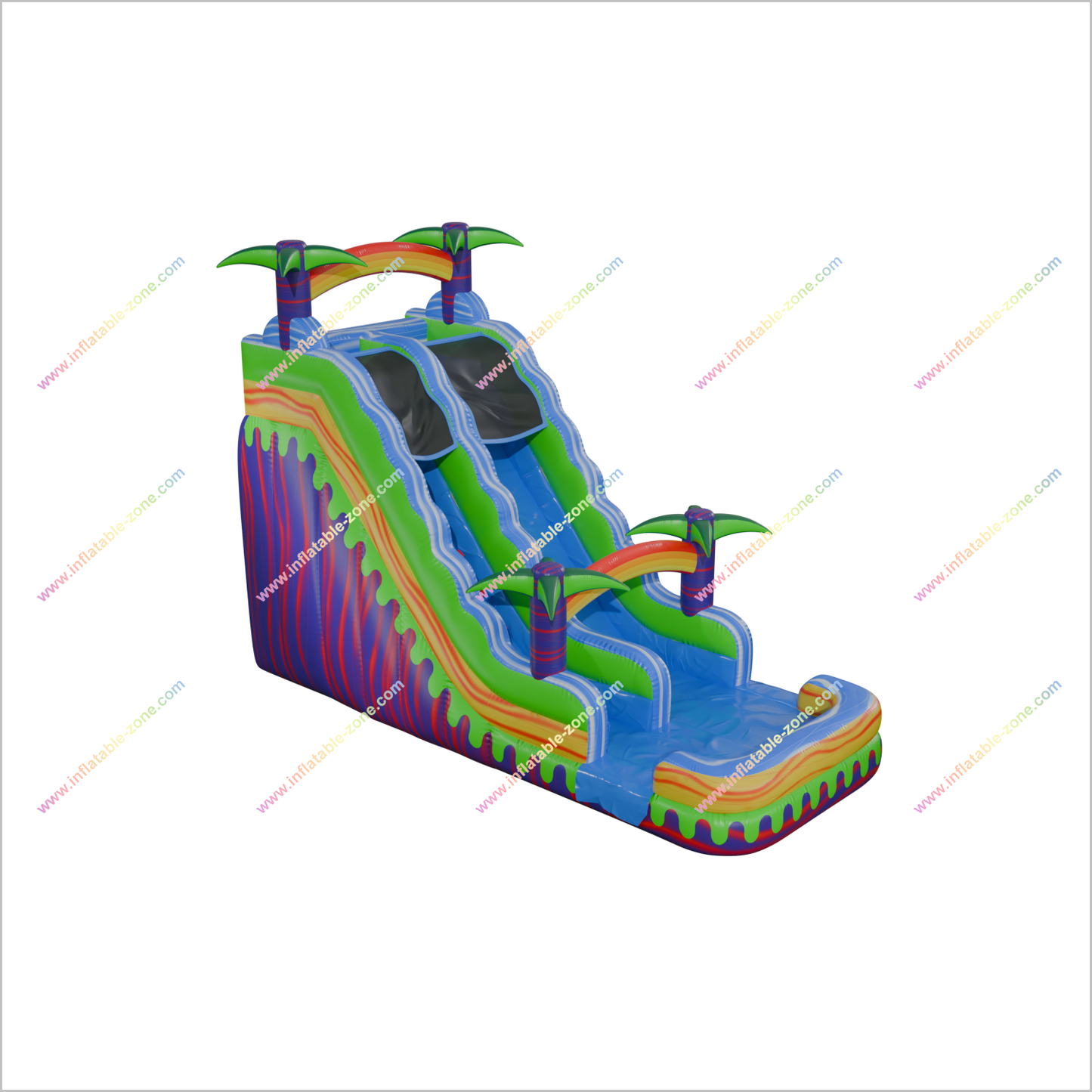 Blow Up Inflatable Water Slide Childrens Outdoor Toys Water Slide Rentals Near Me Inflatable Castle For Pool - Inflatable-Zone