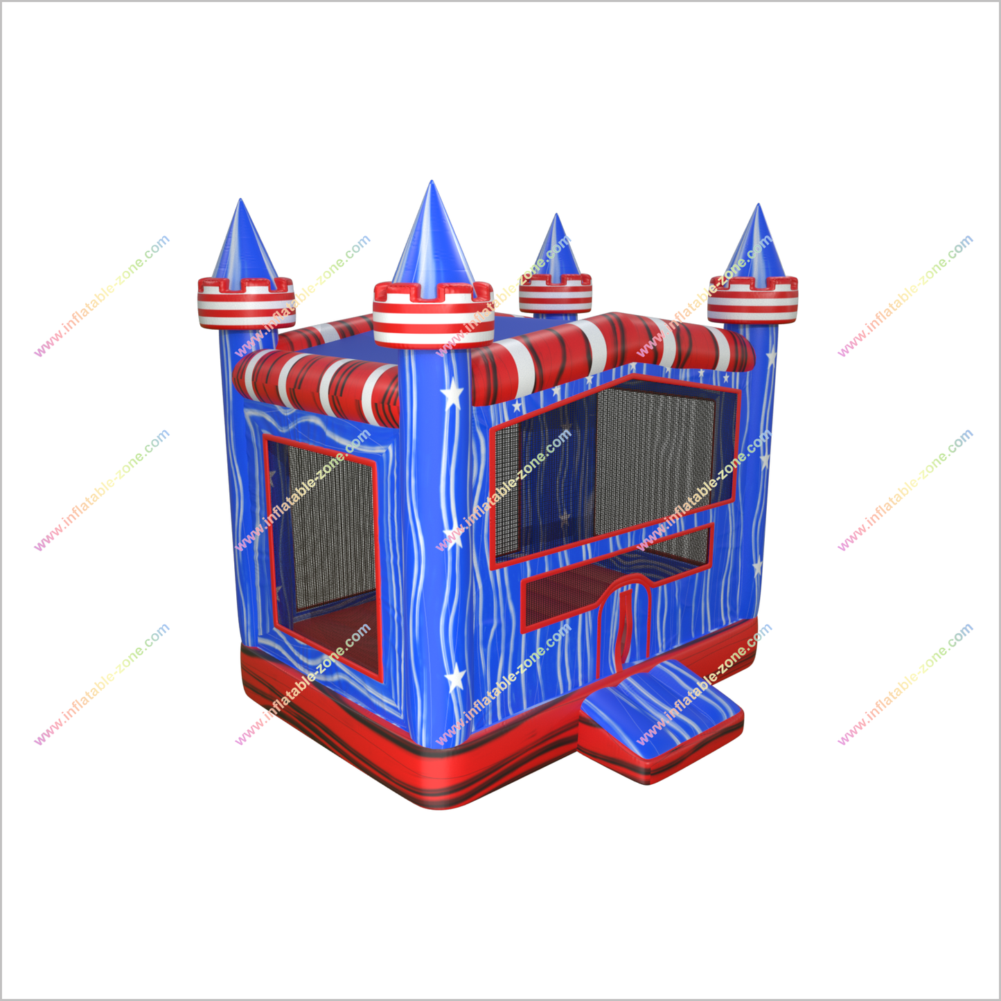 All Stars Jumper Small Commercial Bounce House Indoor Inflatable Play Bouncy Castle Rental Near Me - Inflatable-Zone