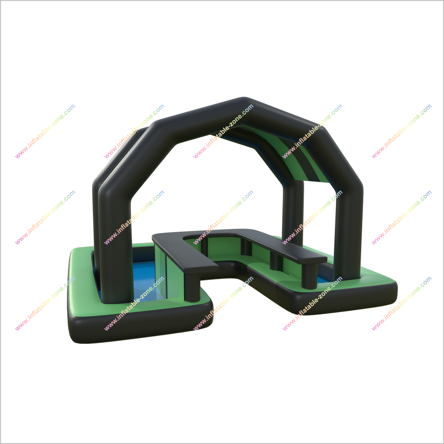Inflatable Pool Bar Float Camping Floating Tent Inflatable Water Play Floating Pool Bar Tent Floats On Water - Inflatable-Zone