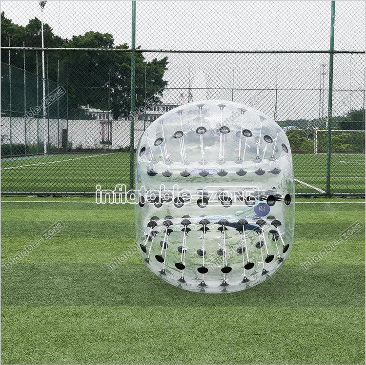 Coolest Black Dot 1.5M Soccer Bumper Balls, Best Choice For Indoor Outdoor Games - Inflatable-Zone
