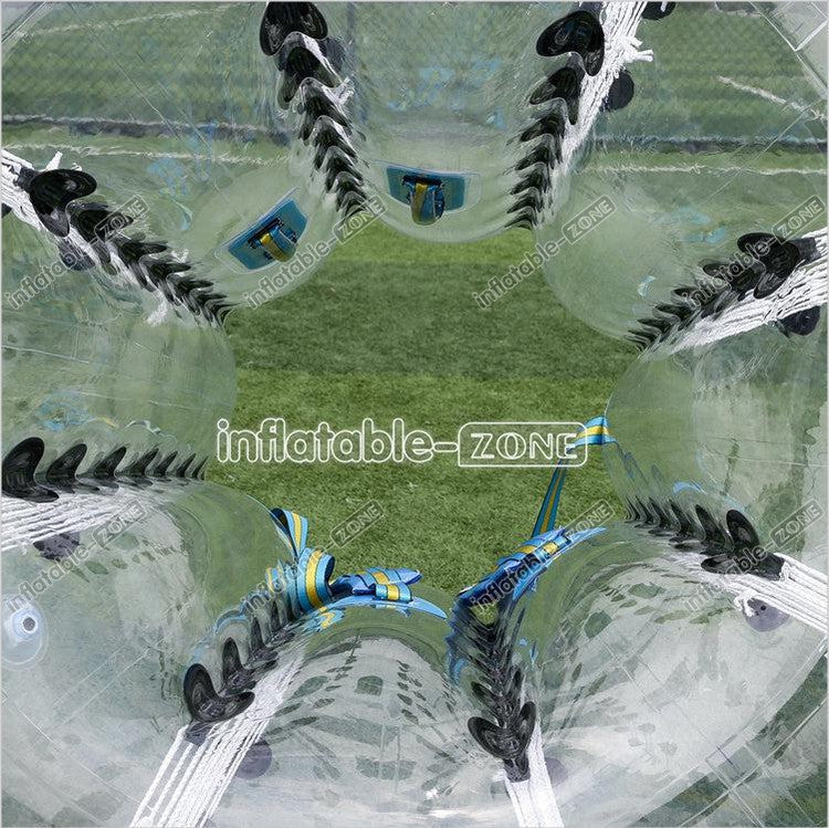 Coolest Black Dot 1.5M Soccer Bumper Balls, Best Choice For Indoor Outdoor Games - Inflatable-Zone