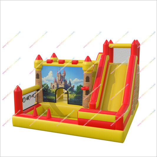 Childrens Bounce Houses Inflatable Slide Hire Near Me Party Entertainment Ideas Big Slide Bouncy Castle Combo Zone