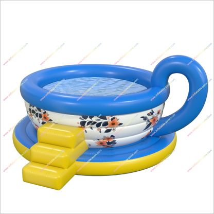 Outdoor Garden Decoration Inflatable Teacup Pool Cool And Fun Toys Inflatable Teacup Pools - Inflatable-Zone