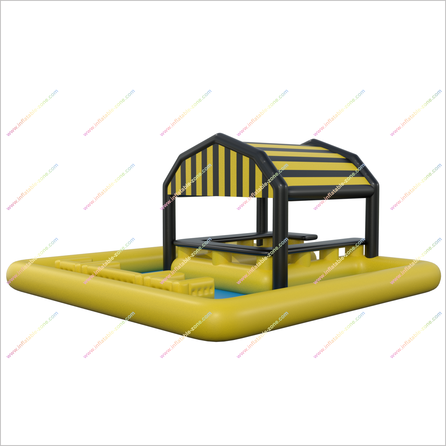 Portable Best Inflatable Pool Bar Platform Parties Pool Table Bars Inflatable Seats Swimming Pool With A Bar - Inflatable-Zone