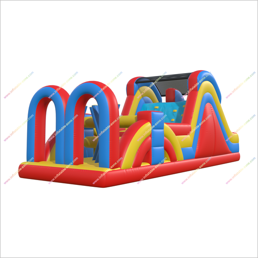 Inflatable Obstacle Course Hire Near Me Interactive Park Obstacle Course Bouncy Castle For Sale