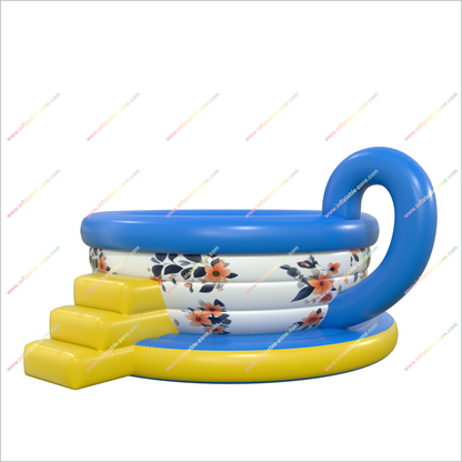 Outdoor Garden Decoration Inflatable Teacup Pool Cool And Fun Toys Inflatable Teacup Pools - Inflatable-Zone
