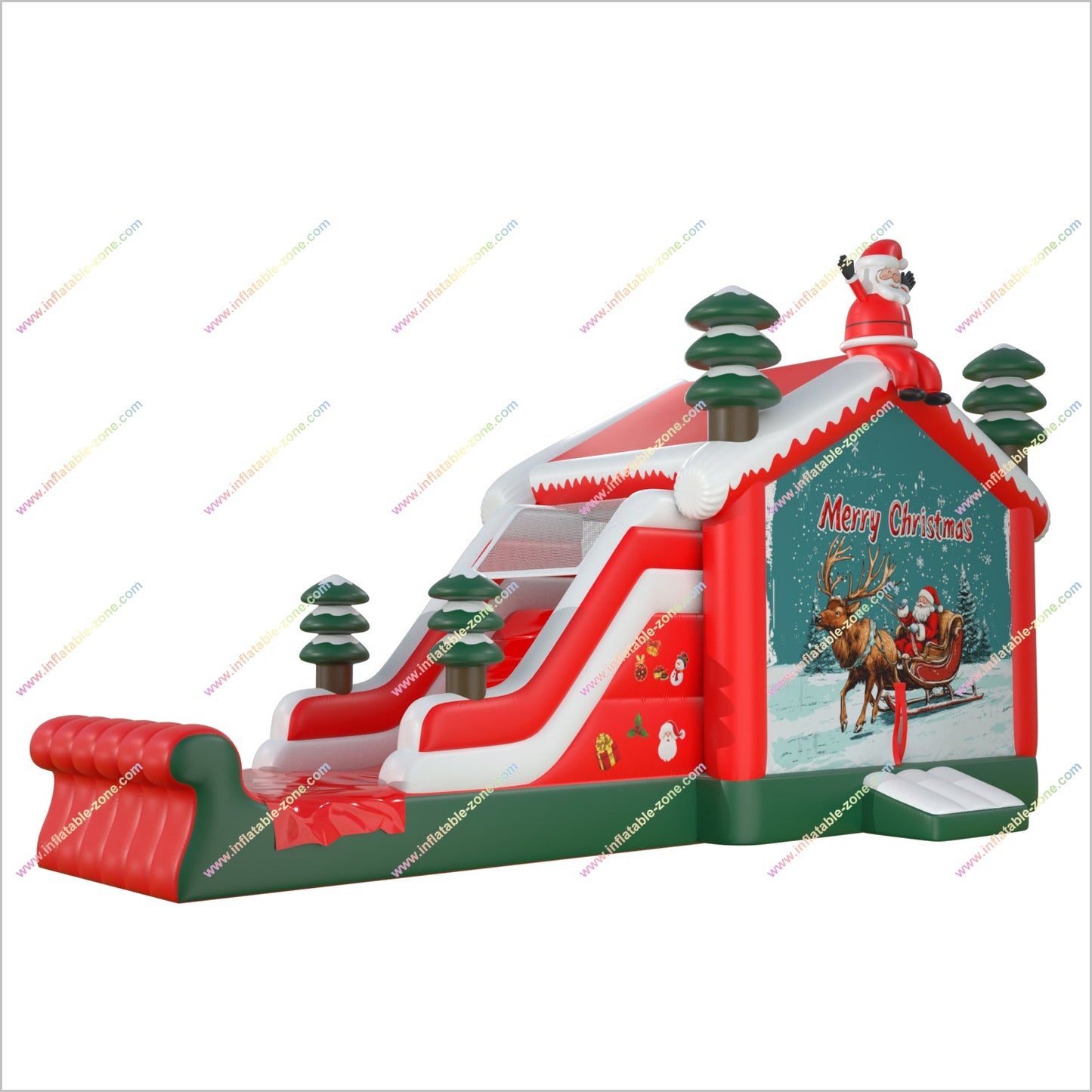 Christmas Party Decoration Massive Bounce House Large Inflatable Slide Rental Buy Bouncy Castle Slide Combo Prices