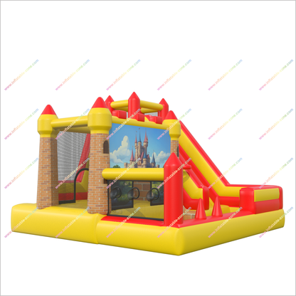 Childrens Bounce Houses Inflatable Slide Hire Near Me Party Entertainment Ideas Big Slide Bouncy Castle Combo Zone