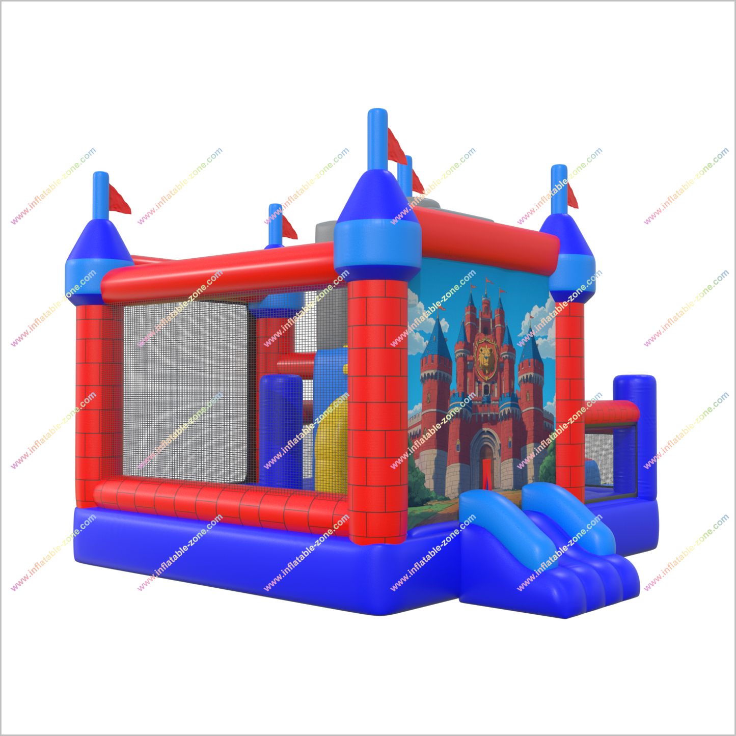 Huge Bounce House Slide Fun Play Areas Near Me Castle Combo Inflatable Adult Bouncy Slide Hire