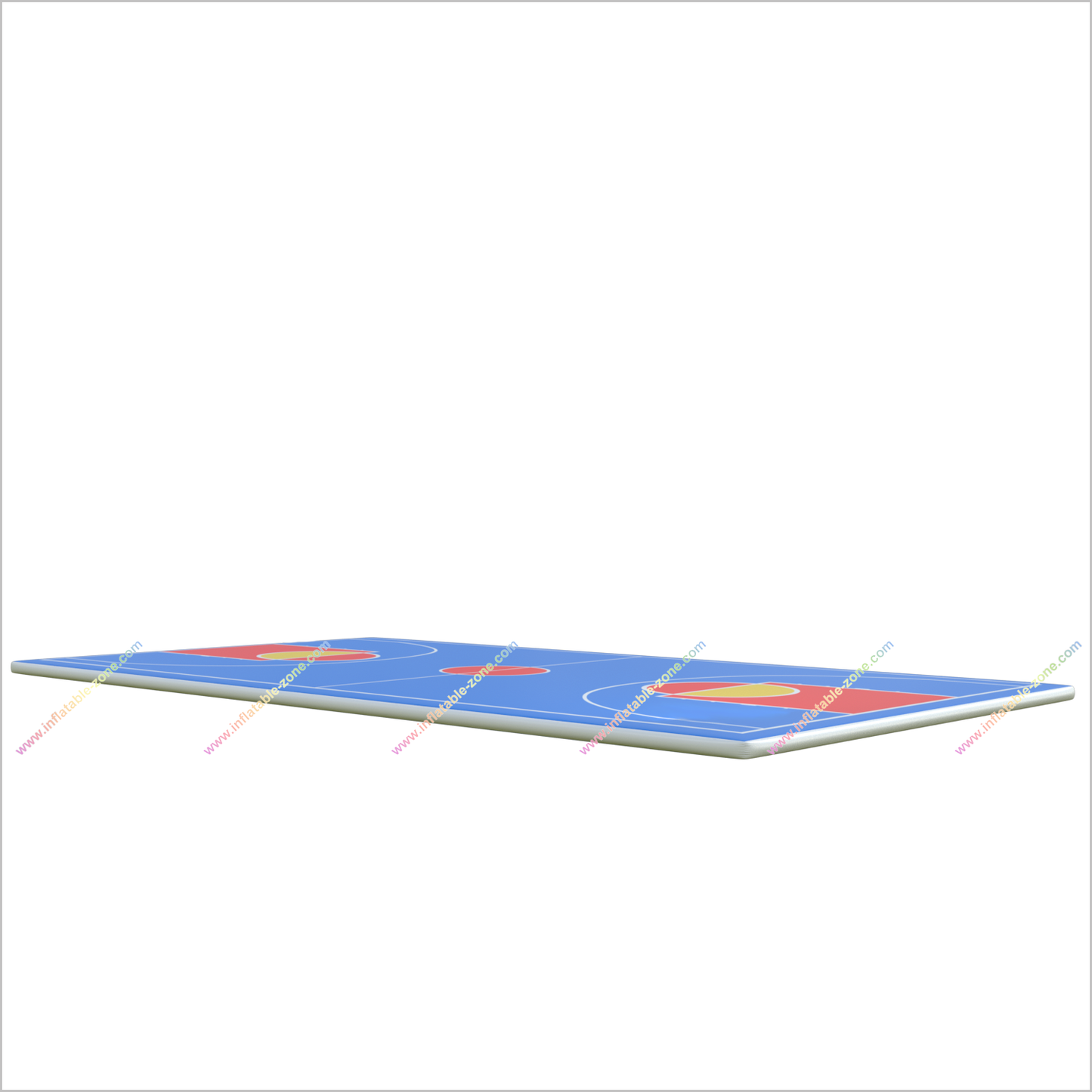 Portable Basketball Court Inflatable Gymnastics Equipment Adult Trampoline Park Inflatable Basketball Court For Sale