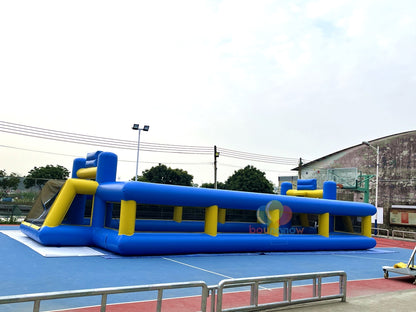 Kids Inflatable Soccer Playground Outdoor FunEquipment  Great for Parties & Football Field Games