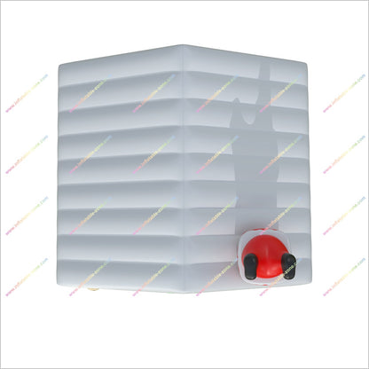 Christmas Party Presents Childrens Small Bouncy Castle Santa And Reindeer Inflatable Bounce House For Rent