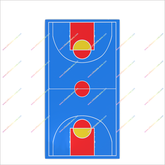 Portable Basketball Court Inflatable Gymnastics Equipment Adult Trampoline Park Inflatable Basketball Court For Sale