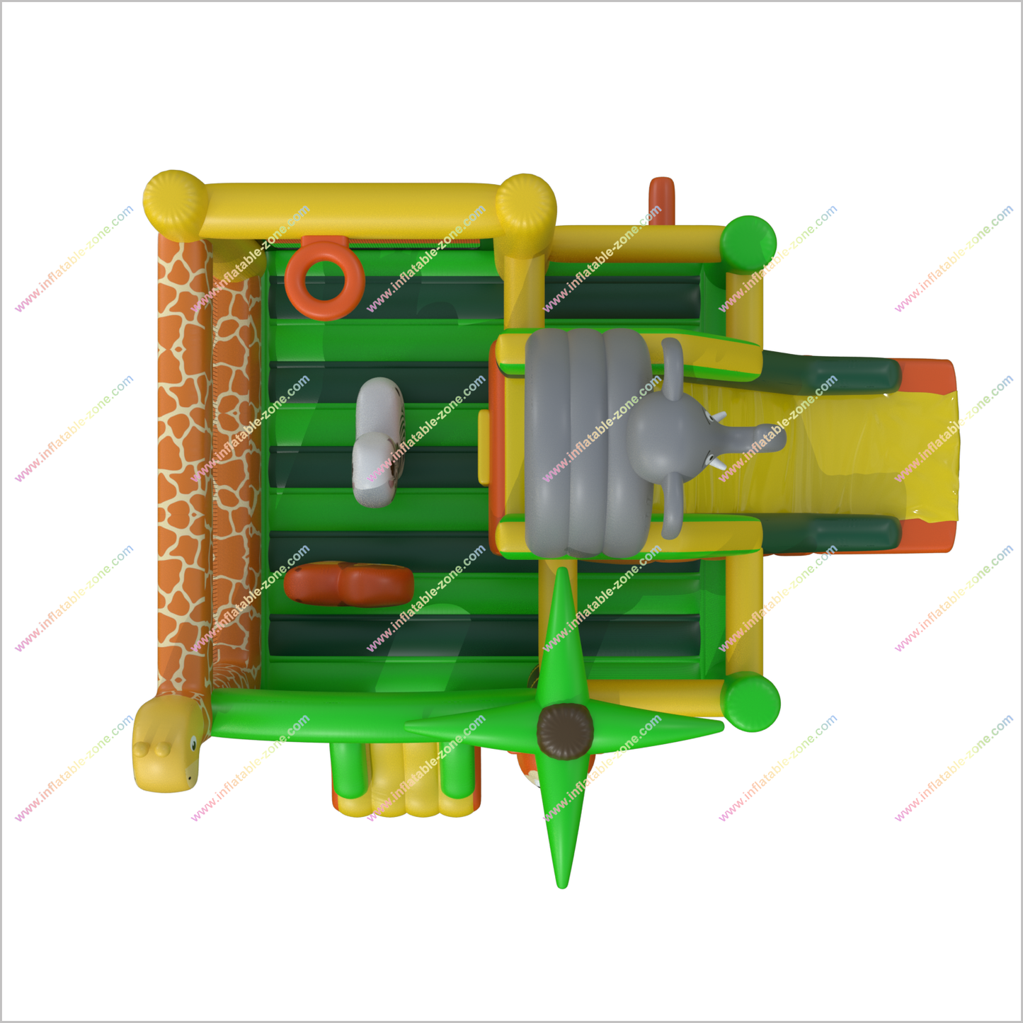 Outdoor Events Today Purchase Bounce House With Slide Combo Animals Inflatable Castle For Sale Bouncy Slide Hire - Inflatable-Zone