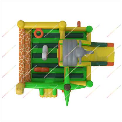 Outdoor Events Today Purchase Bounce House With Slide Combo Animals Inflatable Castle For Sale Bouncy Slide Hire - Inflatable-Zone