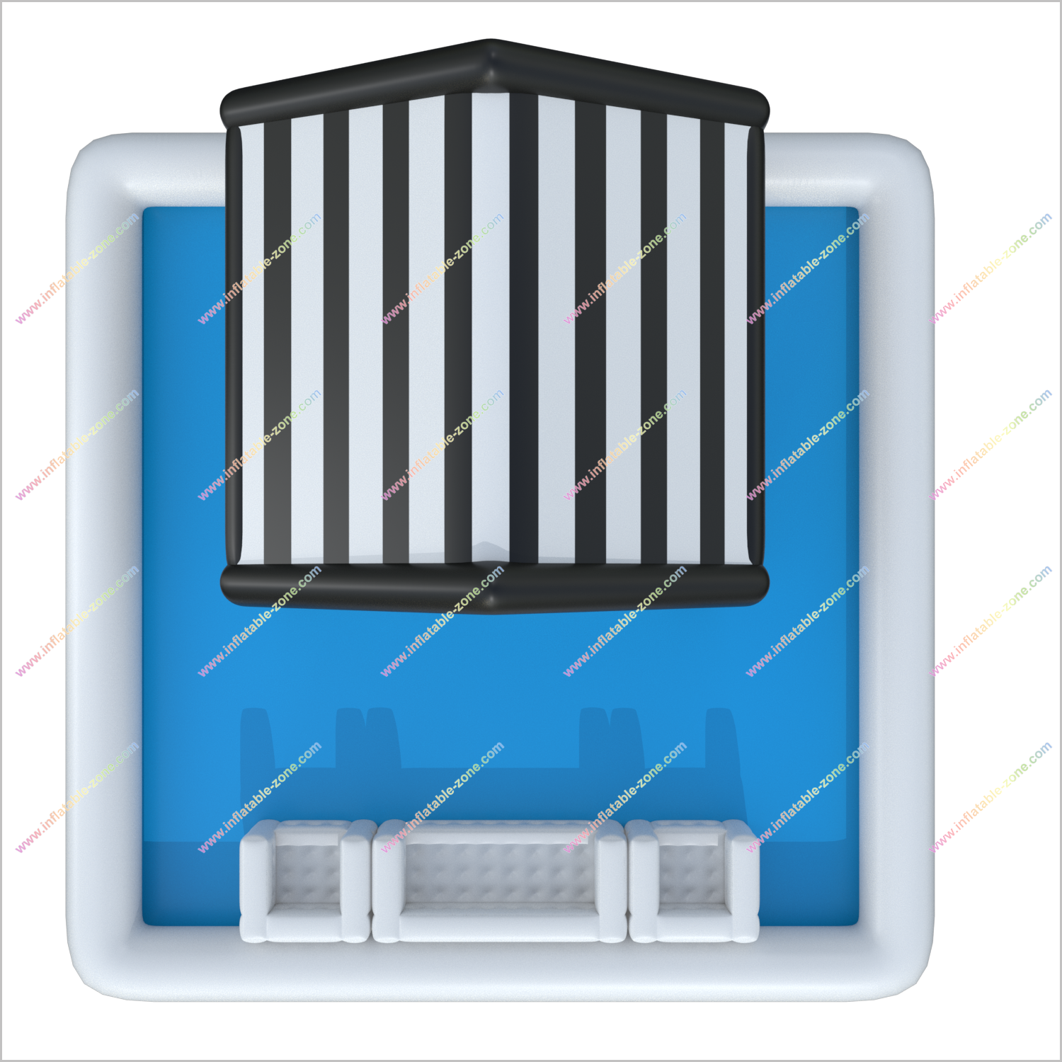 Water Rides Inflatable Pool Bar With Seats Leisure Sports Entertainment Floating Bar Table For Pool - Inflatable-Zone