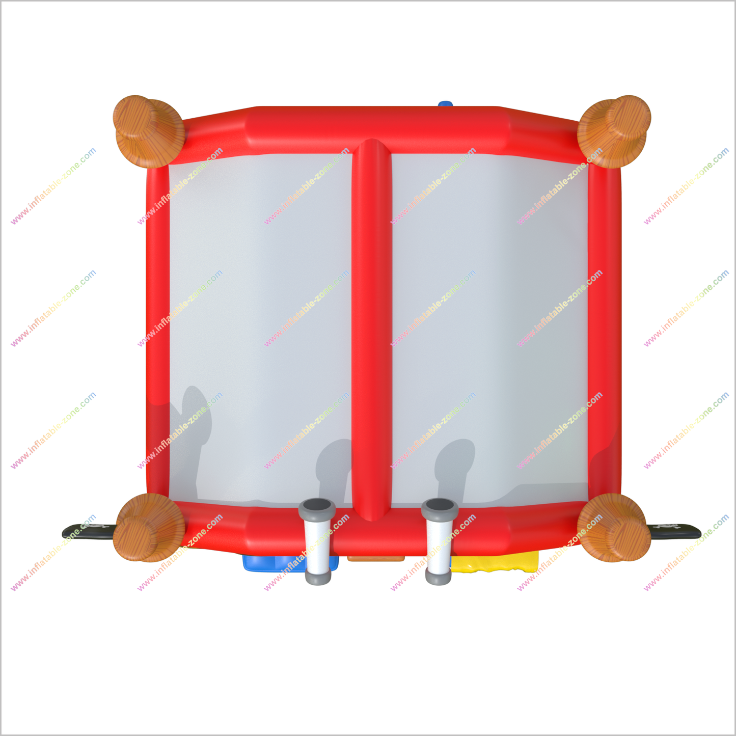 Pirate-Themed Inflatable Bounce House With Slide Rental Mini Combo Jumper Bouncy Castle For Party