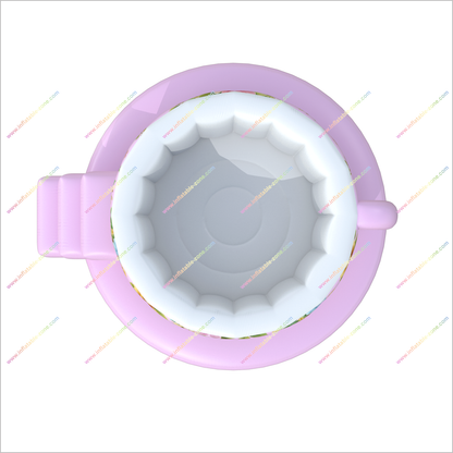 Childrens Outdoor Water Toys Inflatable Teacup Pools Relaxation And Rejuvenation Inflatable Teacup Shaped Pools