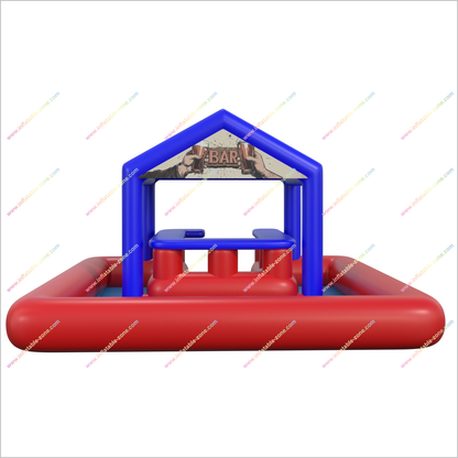 Inflatable Swimming Pool Bar Leisure Sport Platform Party Pool Table Bar Fun Activities Near Me