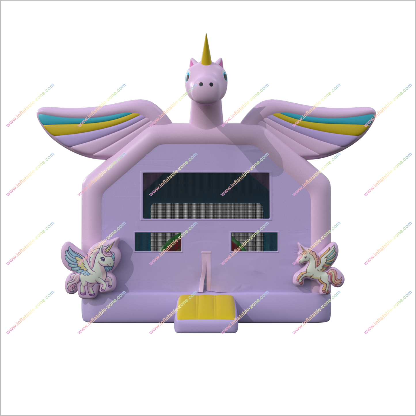 Unicorn Bounce House Inflatables Play Outdoor Family Fun Near Me Inflatable Bouncy Castle For Sale - Inflatable-Zone