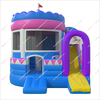Inflatable Carousel Bounce House And Slide Combo Near Me Outdoor Inflatable Play Area Bouncy Castle Slide Sale