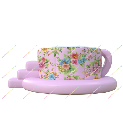 Childrens Outdoor Water Toys Inflatable Teacup Pools Relaxation And Rejuvenation Inflatable Teacup Shaped Pools