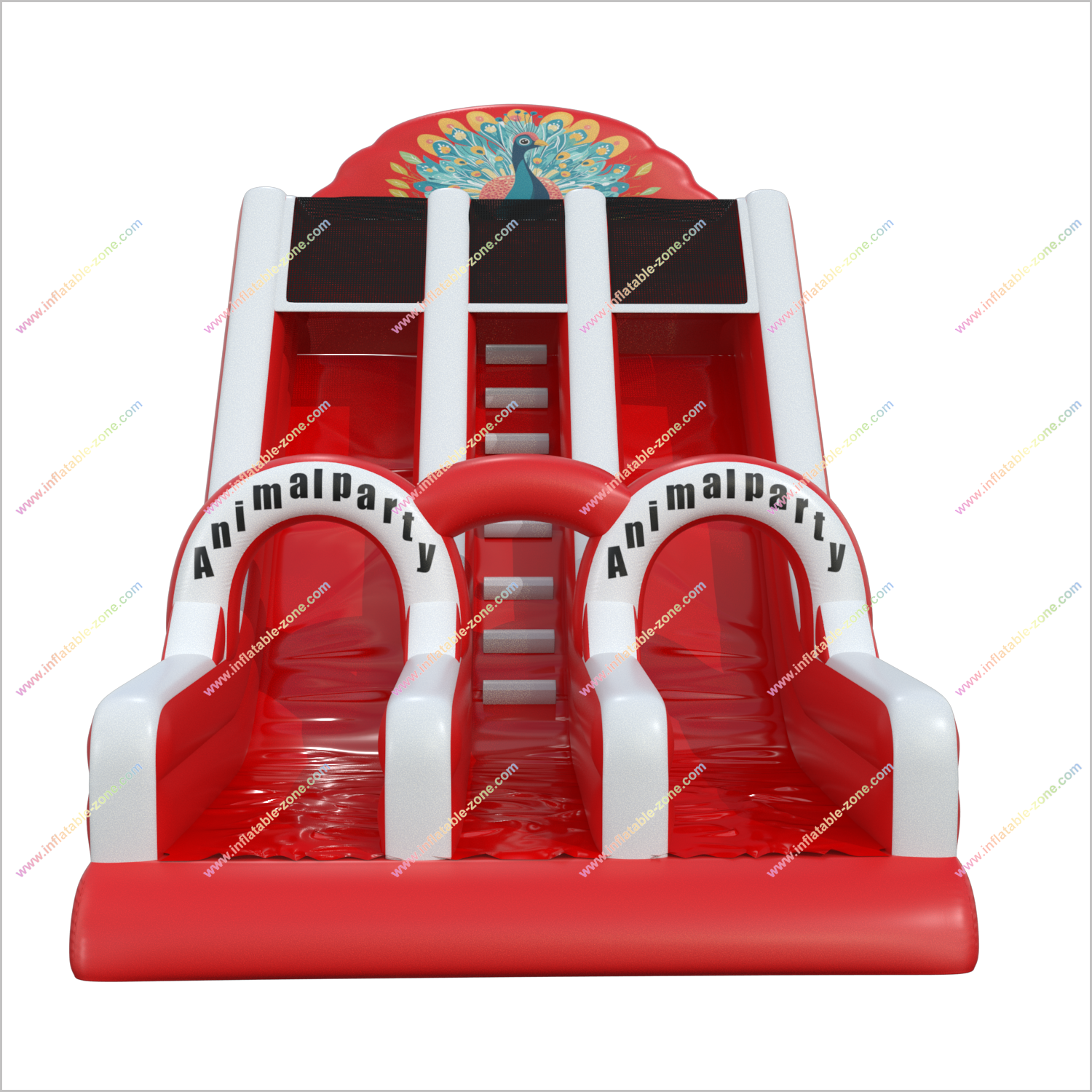 Animal Themed Party Inflatable Slide Rental Near Me Fun Park Amusement Center Double Slip And Slide - Inflatable-Zone