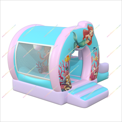 Ocean Under The Sea Inflatable Castle Indoor Jumper With Slide Rental Small Combo Slide Bounce House For Sale - Inflatable-Zone