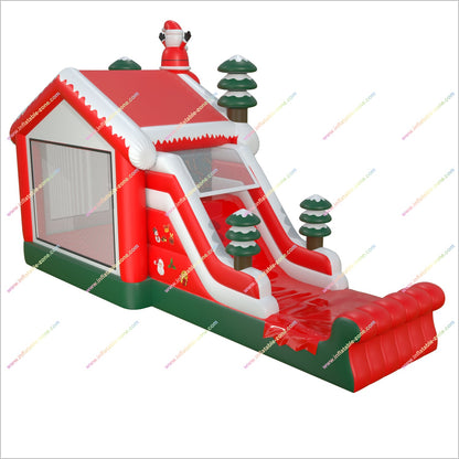 Christmas Party Decoration Massive Bounce House Large Inflatable Slide Rental Buy Bouncy Castle Slide Combo Prices