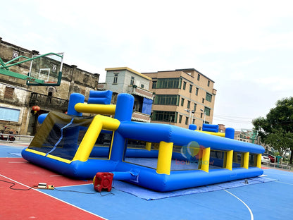 Kids Inflatable Soccer Playground Outdoor FunEquipment  Great for Parties & Football Field Games
