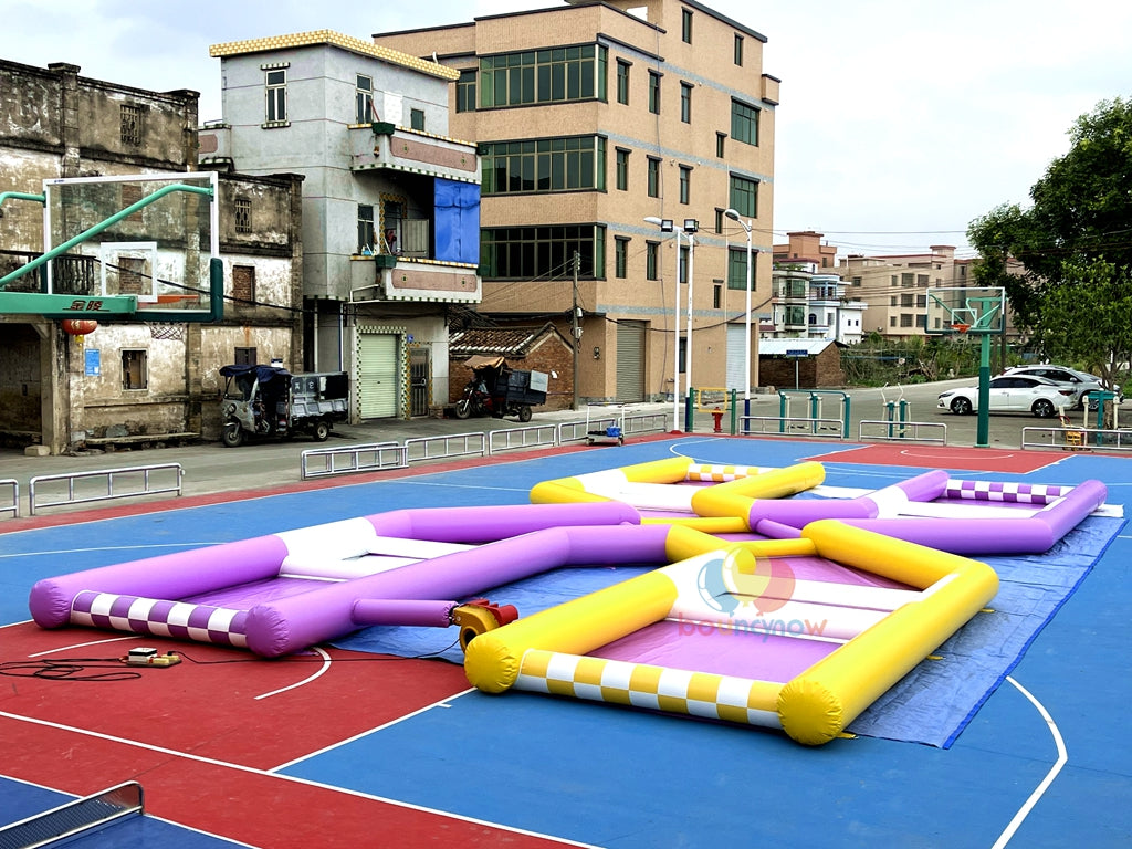 Commercial Inflatable Zorb Track Safe & Exciting Adventure Zorb Ball Game Fun for All Ages