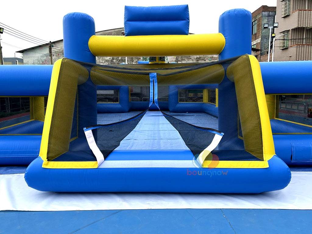 Kids Inflatable Soccer Playground Outdoor FunEquipment  Great for Parties & Football Field Games