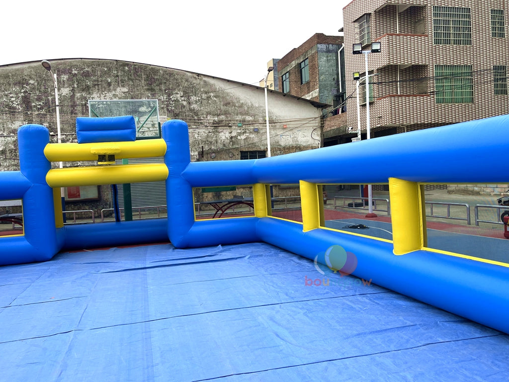 Kids Inflatable Soccer Playground Outdoor FunEquipment  Great for Parties & Football Field Games