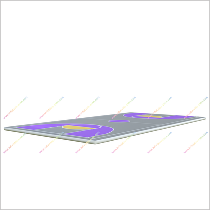 Backyard Basketball Court Gymnastics Exercise Sport Game Inflatable Basketball Court Outside Near Me