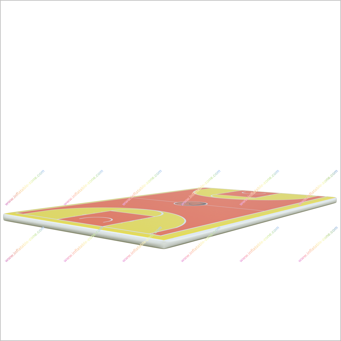 Outdoor Basketball Court Floor Gymnastics Near Me Sports Play Inflatable Basketball Court For Adults