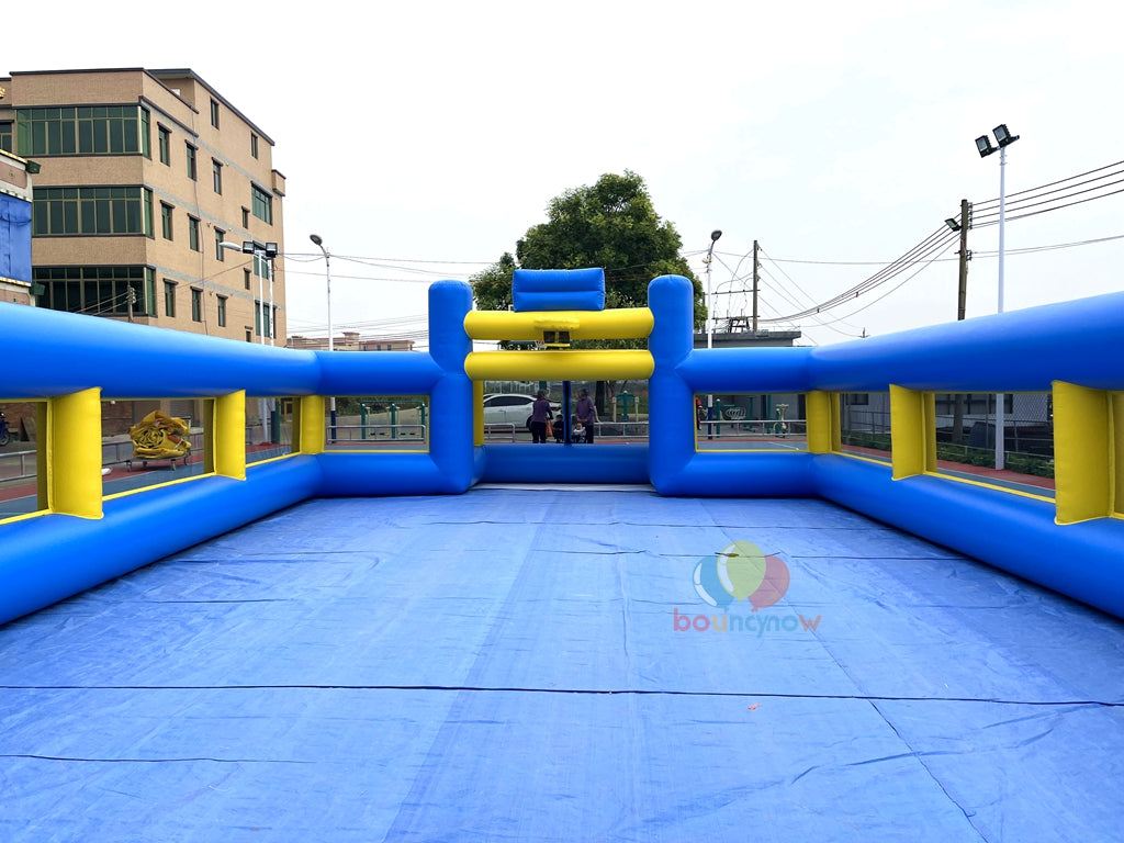 Kids Inflatable Soccer Playground Outdoor FunEquipment  Great for Parties & Football Field Games