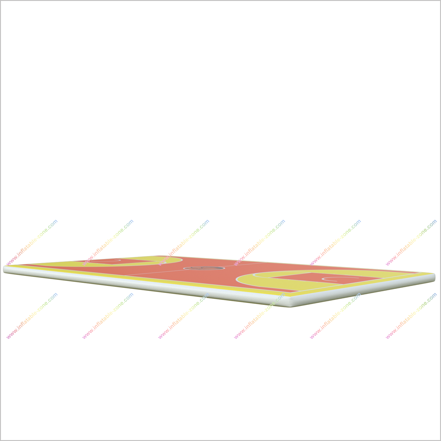 Outdoor Basketball Court Floor Gymnastics Near Me Sports Play Inflatable Basketball Court For Adults