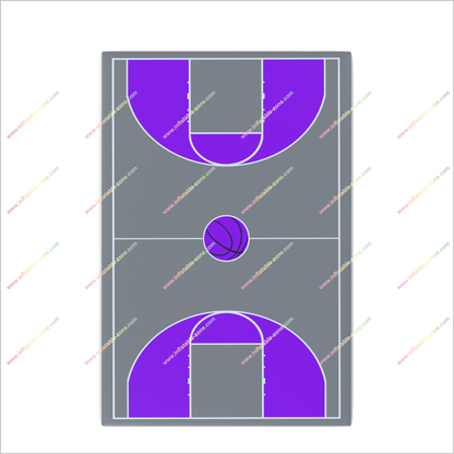 Outdoor Basketball Court Gymnastics Sports Basketball Court Inflatable Air Mat Basketball Sport Court