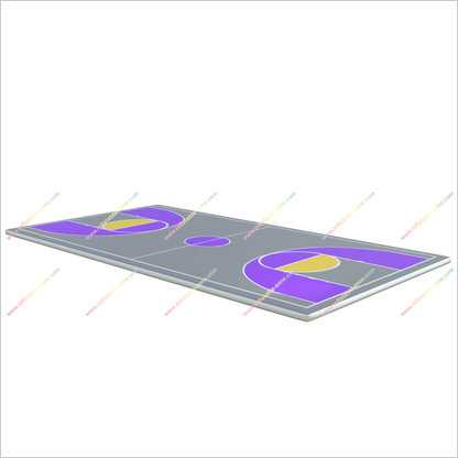 Backyard Basketball Court Gymnastics Exercise Sport Game Inflatable Basketball Court Outside Near Me