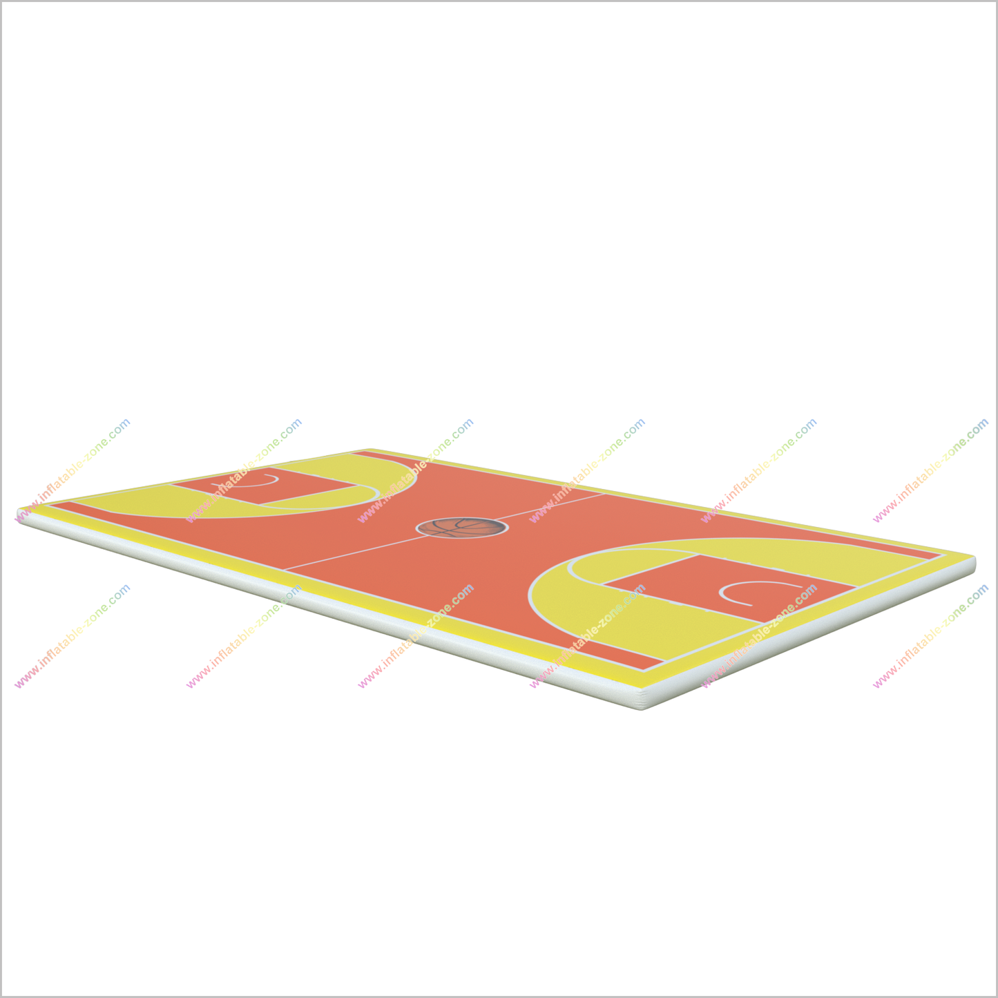 Outdoor Basketball Court Floor Gymnastics Near Me Sports Play Inflatable Basketball Court For Adults