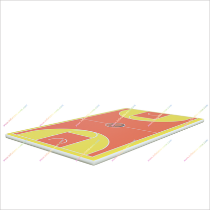Outdoor Basketball Court Floor Gymnastics Near Me Sports Play Inflatable Basketball Court For Adults