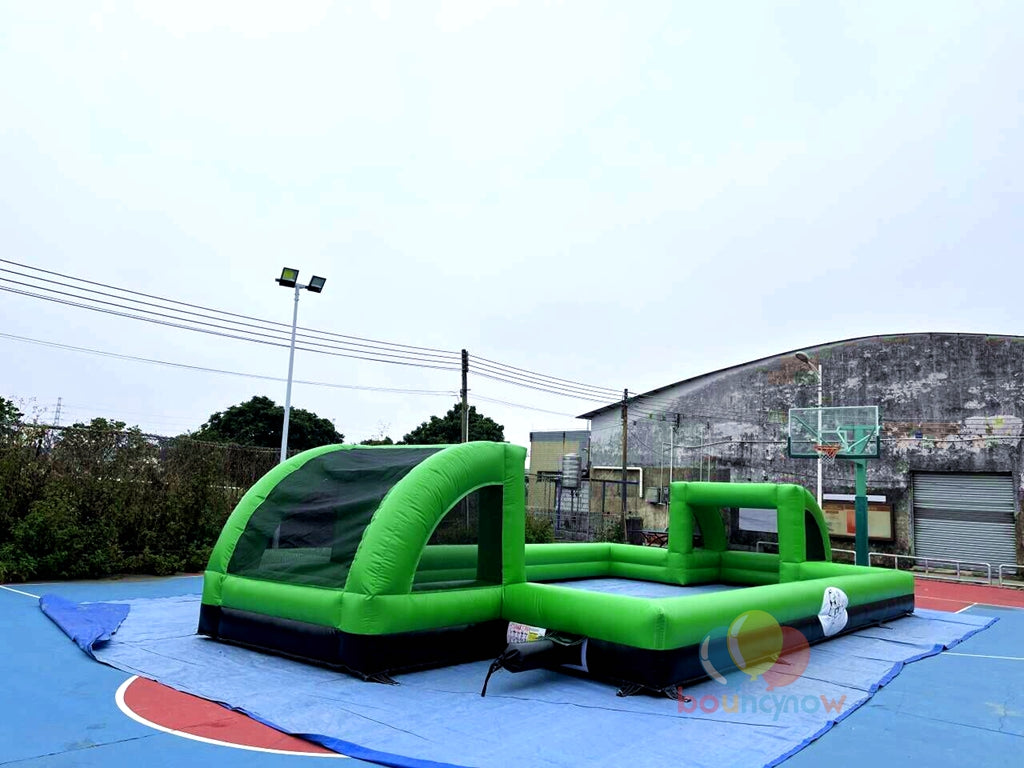 Outdoor Fun High-Quality Giant Inflatable Soap Soccer Field Perfect for Kids & Adults Sports