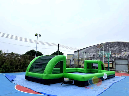 Outdoor Fun High-Quality Giant Inflatable Soap Soccer Field Perfect for Kids & Adults Sports