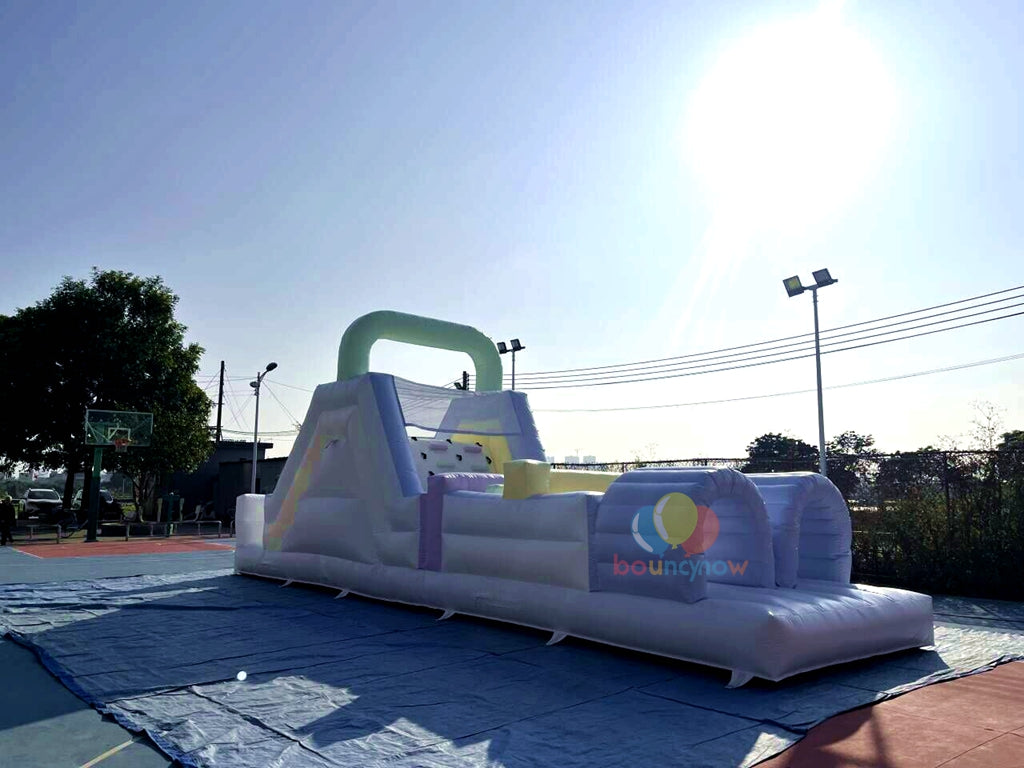 Exciting Inflatable Obstacle Slide Perfect for Outdoor Activities Great for Parties & Events
