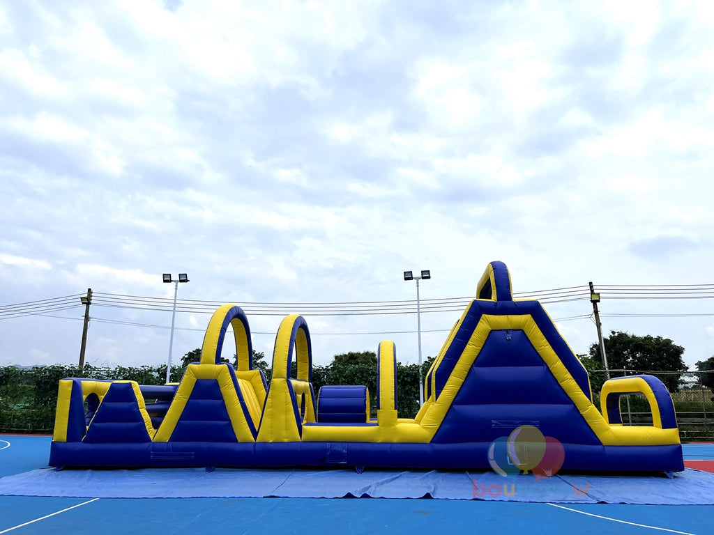 Fun Inflatable Obstacle Bounce House Outdoor Adventure Perfect for Climbing Game