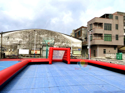 20x10M Giant Inflatable Soccer Arena Outdoor Sports Adventure Great for Soccer Enthusiasts